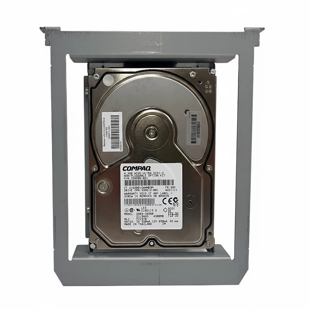 HP 339514-001 4.3GB WU NHP SCSI Hard Drive 339506-B21 339512-001