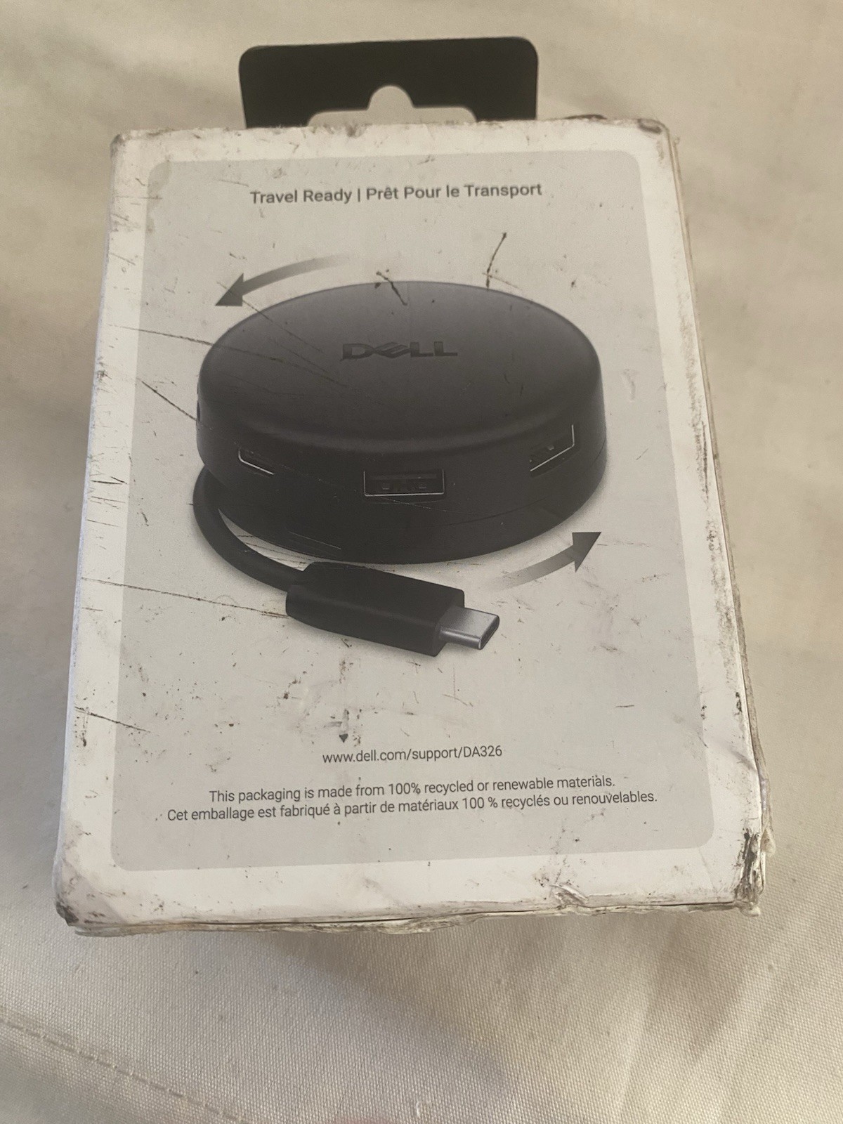 Dell Pro 7-in-1 USB-C Travel Hub DA326 Dock New In Box 