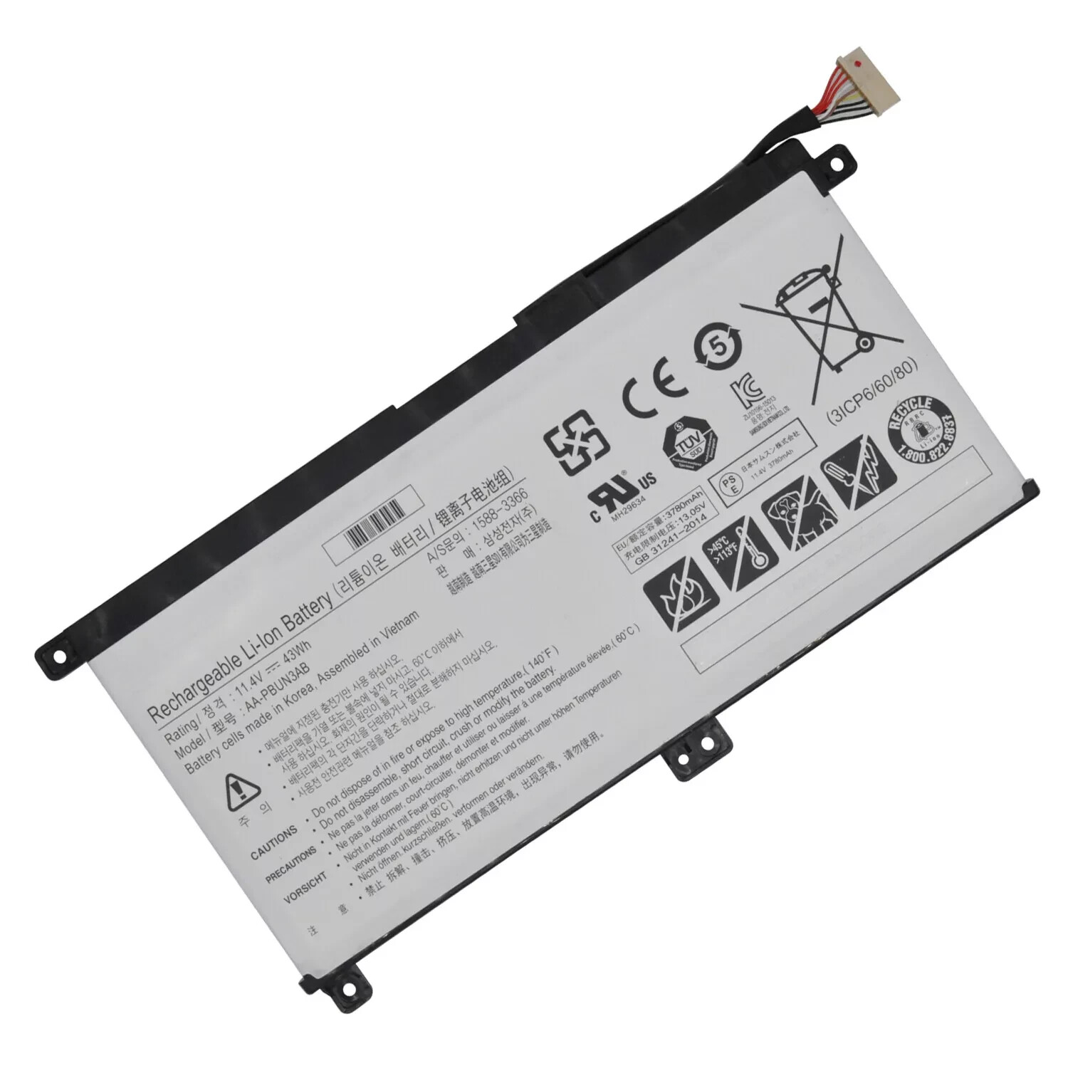 Genuine AA-PBUN3AB Battery Samsung NP740U5L-Y02US NP740U3M NP730QAA NP300E5K-U03
