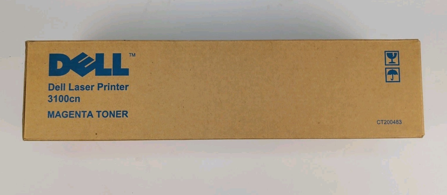Genuine Dell 3000cn/3100cn Magenta Laser Toner CT200483 NEW 