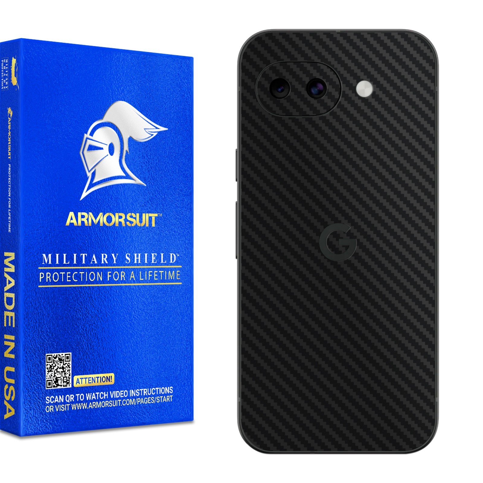 Armorsuit MilitaryShield Vinyl Skin Wrap Film for Google Pixel 10a - Back Only