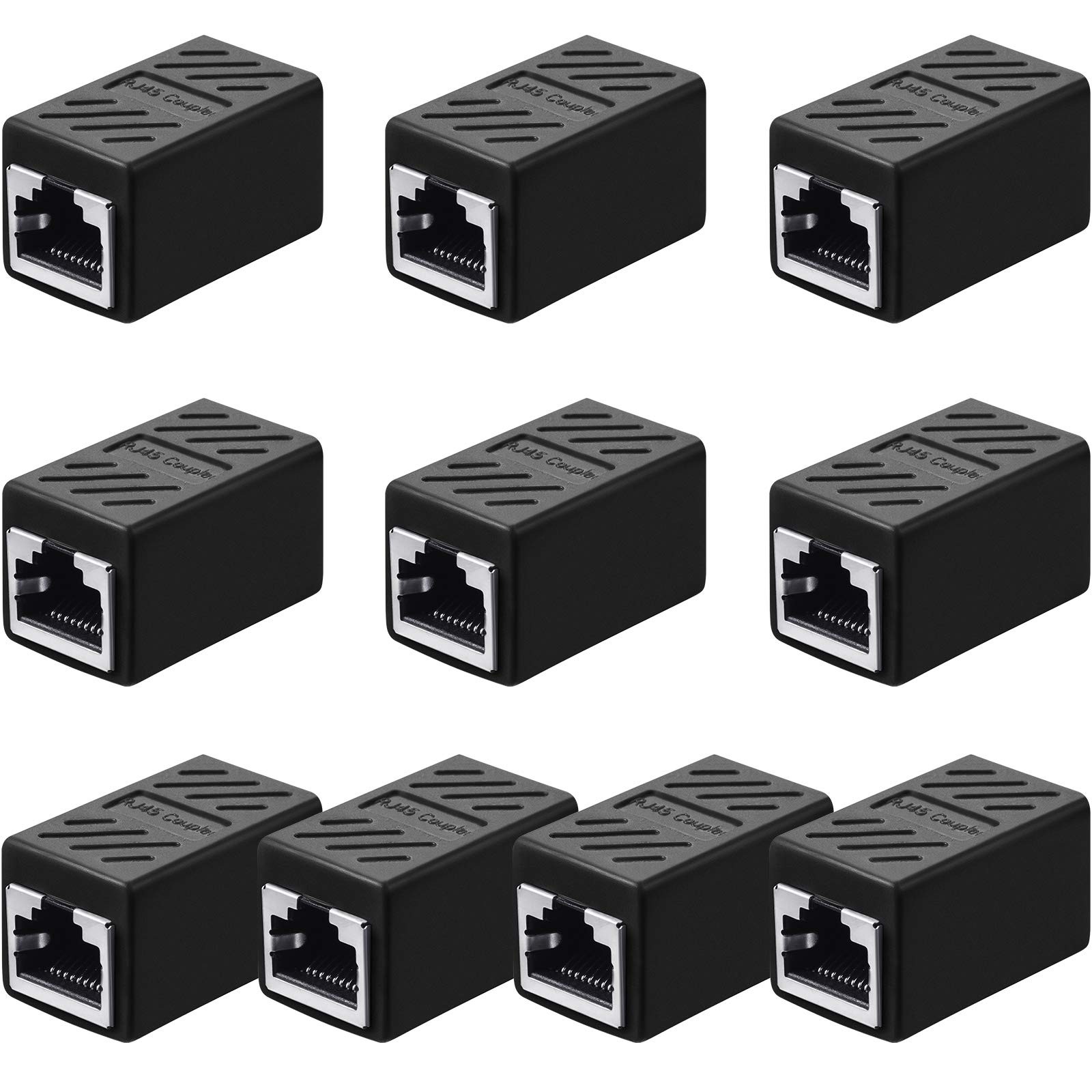 RJ45 Female To Female CAT6 CAT5e Network LAN Ethernet Connector Adapter Plug