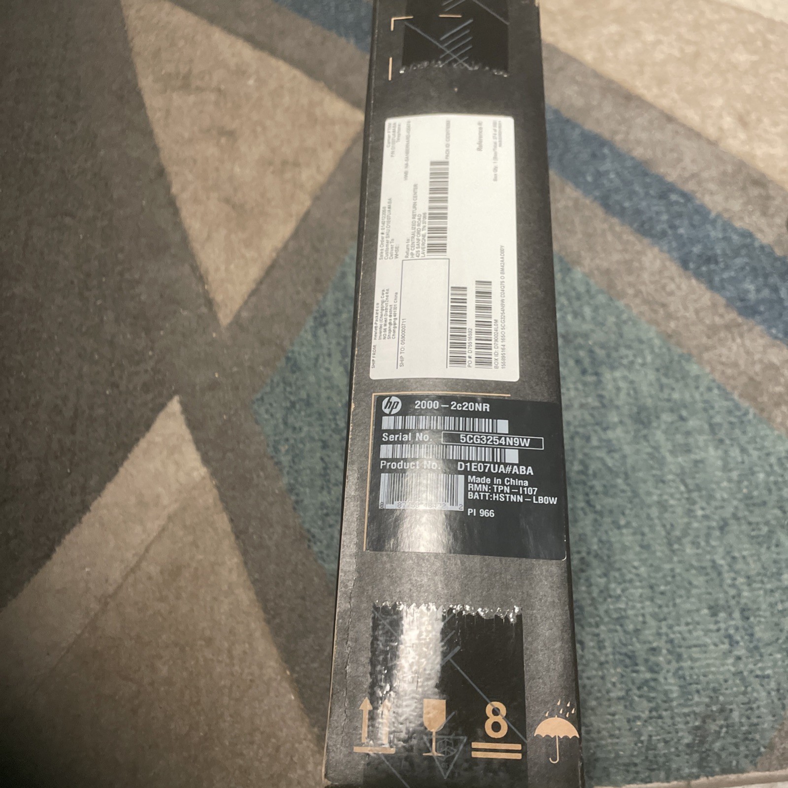 Hp 2000-2c20nr