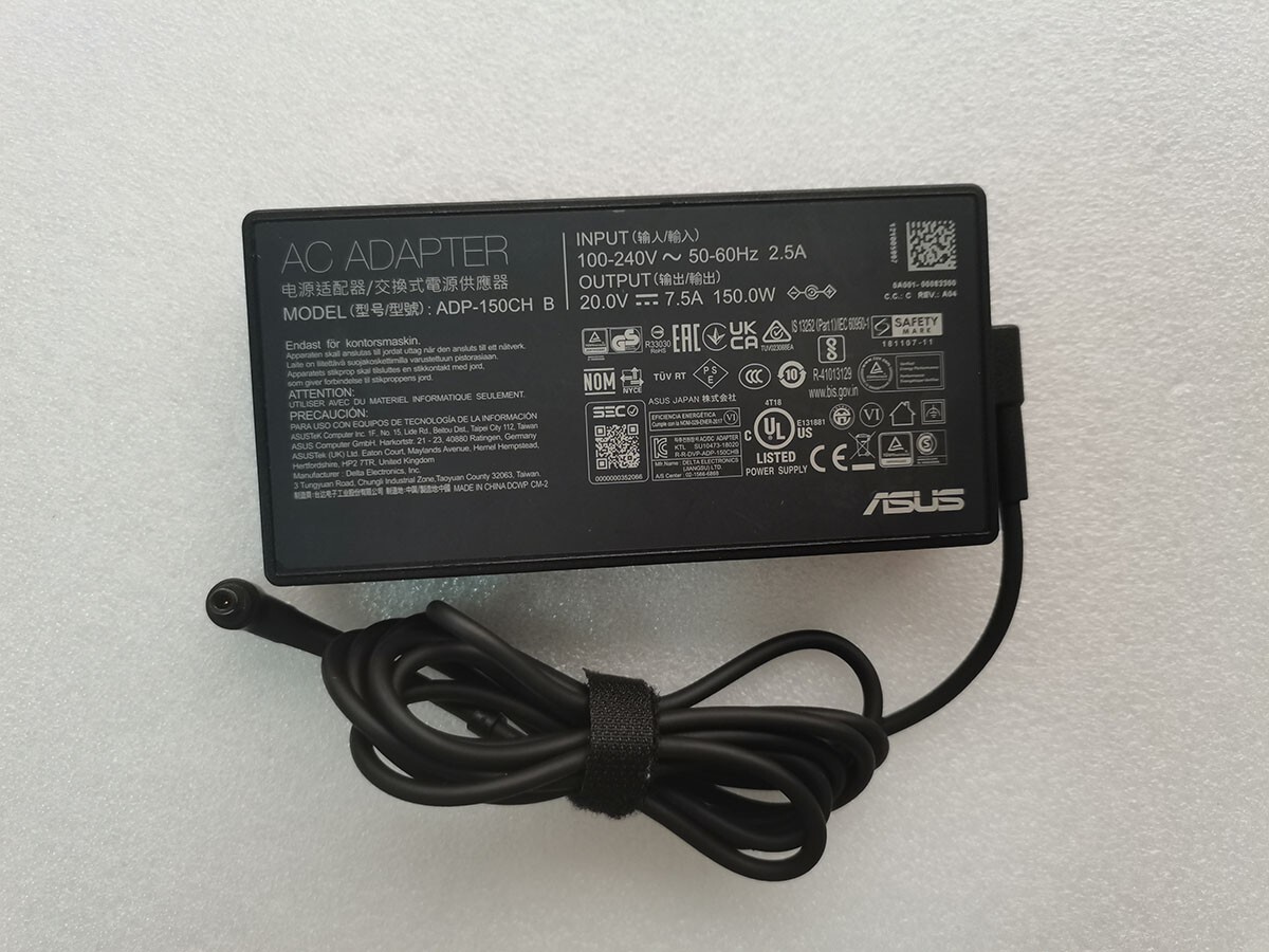 Original 20V 7.5A 150W ADP-150CH B For ASUS Q530VJ-I73050 RTX3050 4.5*3.0mm Pin