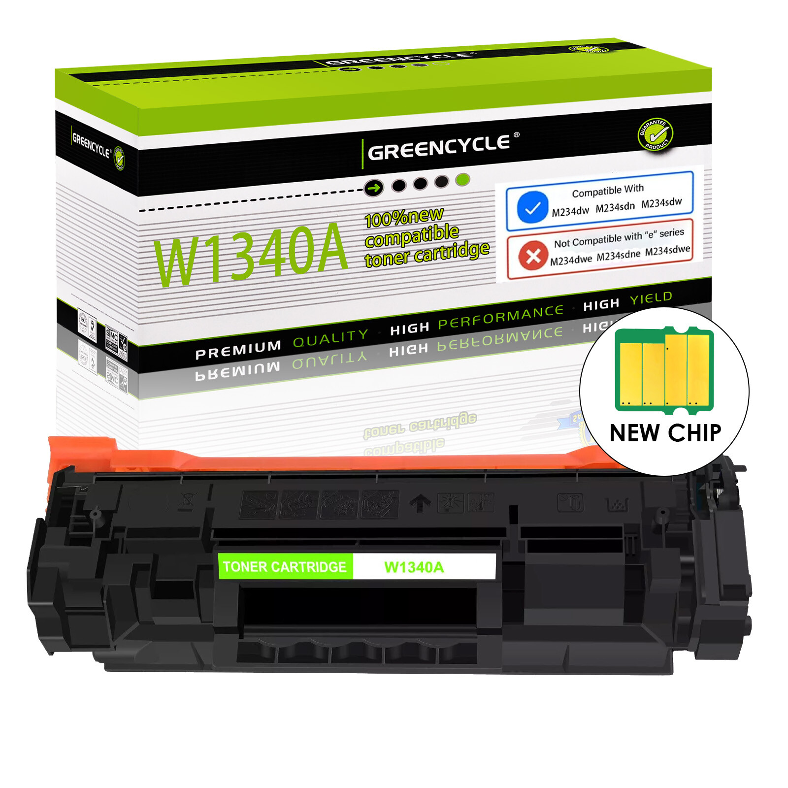1-4PK 134A Toner Cartridge with Chip For HP Laserjet M209dw MFP M234dw M234sdw