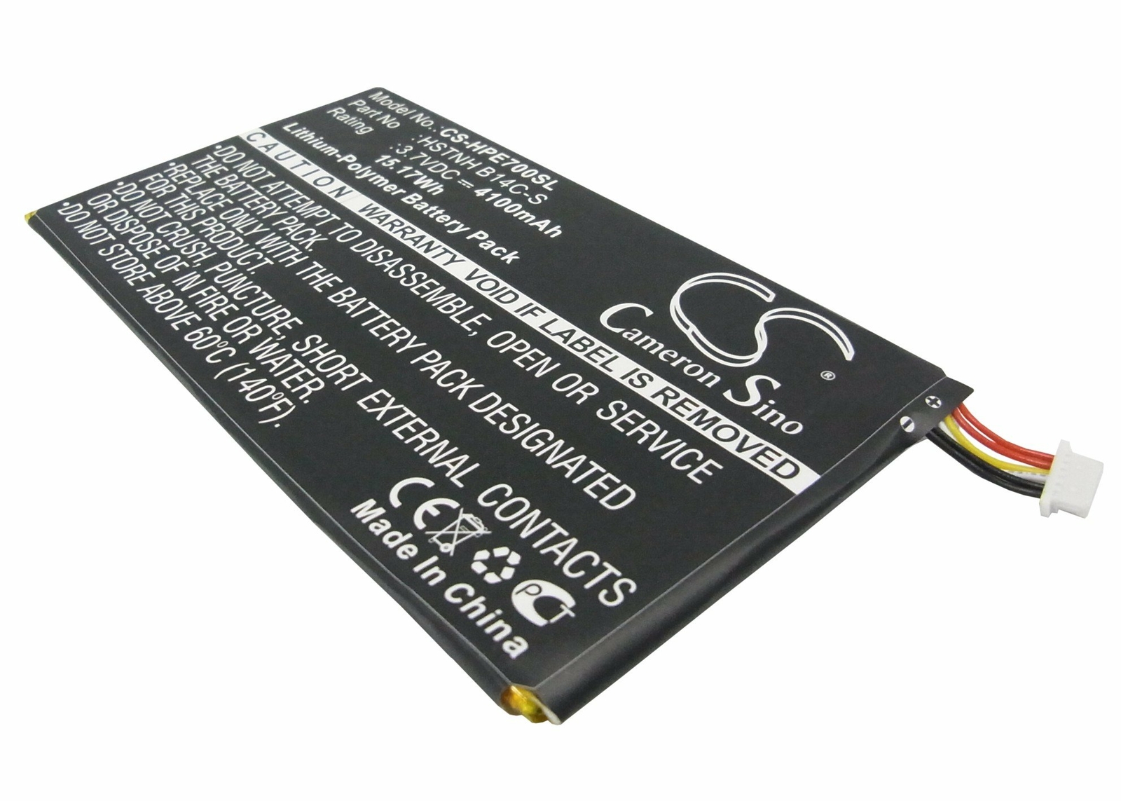 4100mAh Battery For HP Slate 7 1800 Tablet,Slate 7 Voice Tab,10979176-00,HSTNH