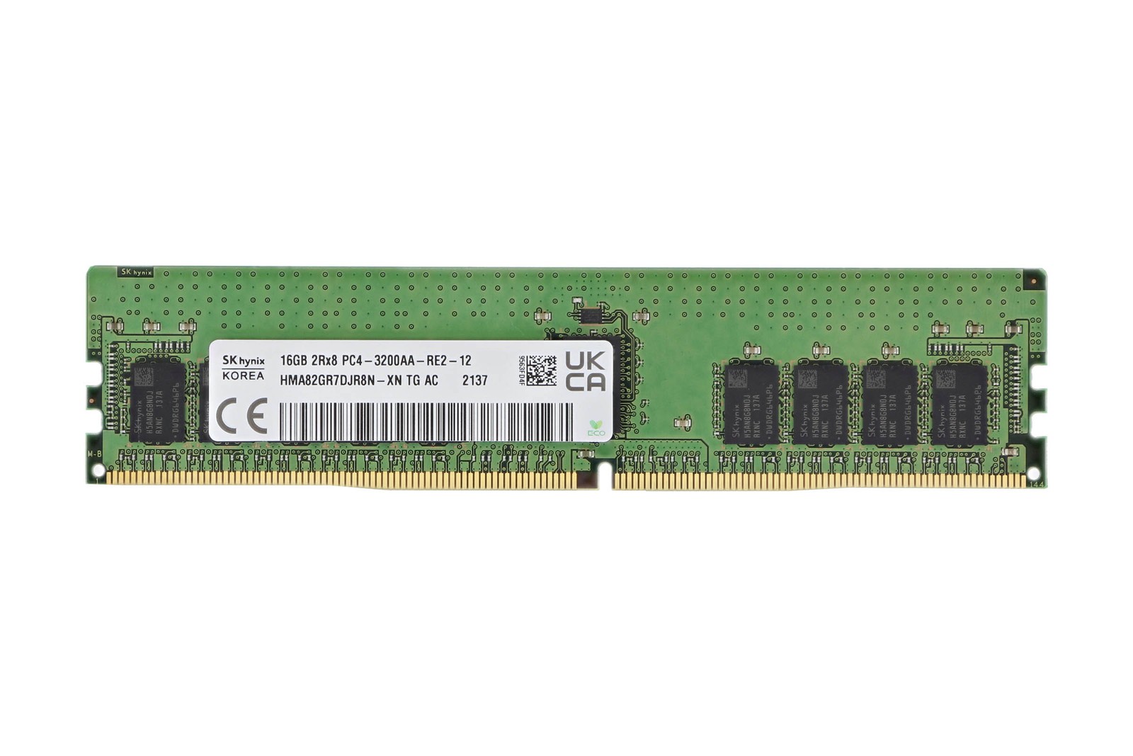 Hynix 16GB PC4-3200AA-R 2Rx8 ECC HMA82GR7DJR8N-XN | 3 Year Warranty
