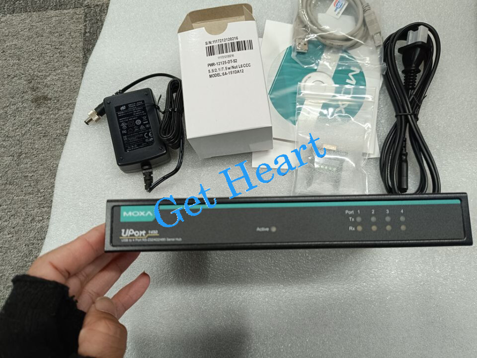 NEW MOXA UPORT1450 USB To 4-port RS-232/422/485 Converter FedEx or DHL or UPS