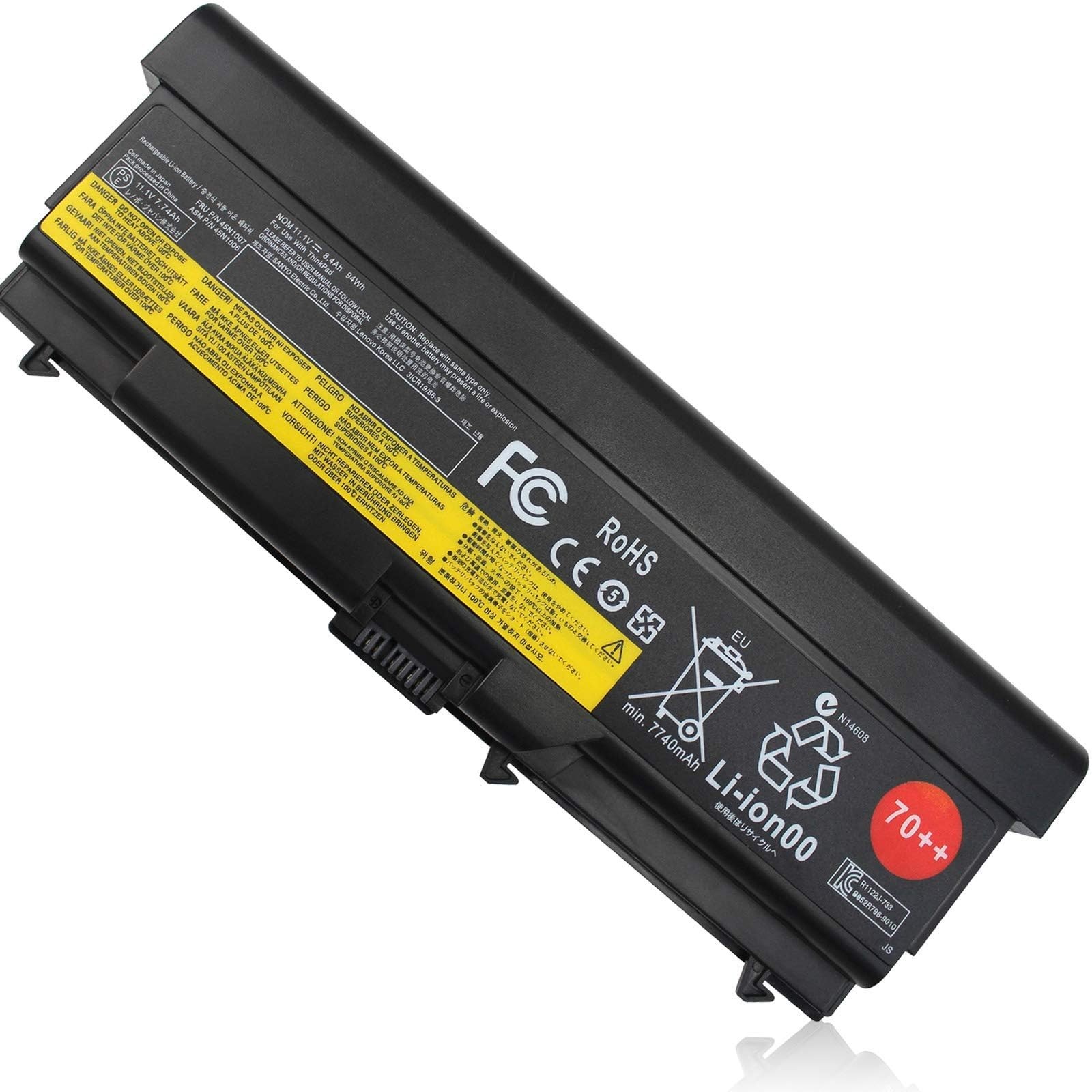 High-Capacity 70++ 9 Cell 11.1V 94Wh Laptop Battery for Lenovo ThinkPad T Series