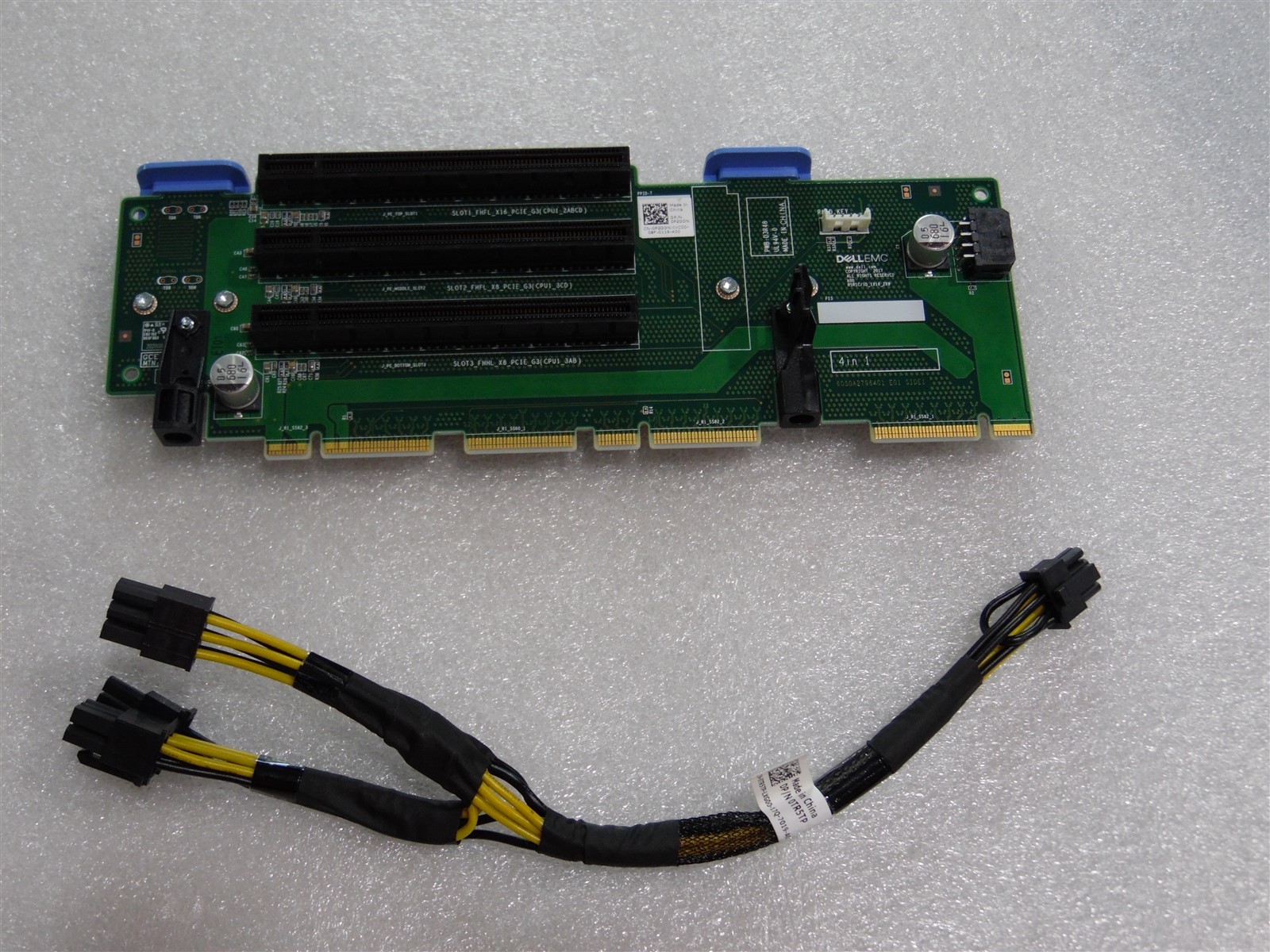 DELL EMC POWEREDGE SERVER R7920 RISER 1 P2DDN GPU CABLE