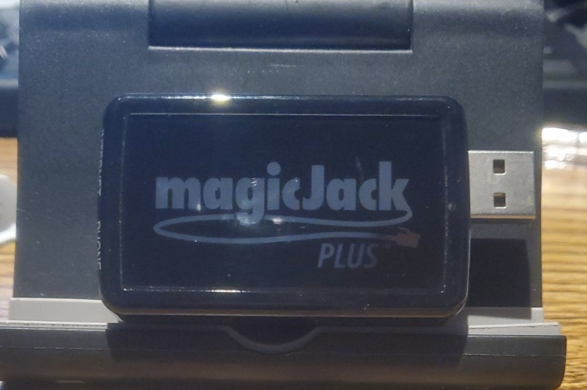 magicJack Plus K1103 VoIP Phone Adapter - USB Ethernet Dongle