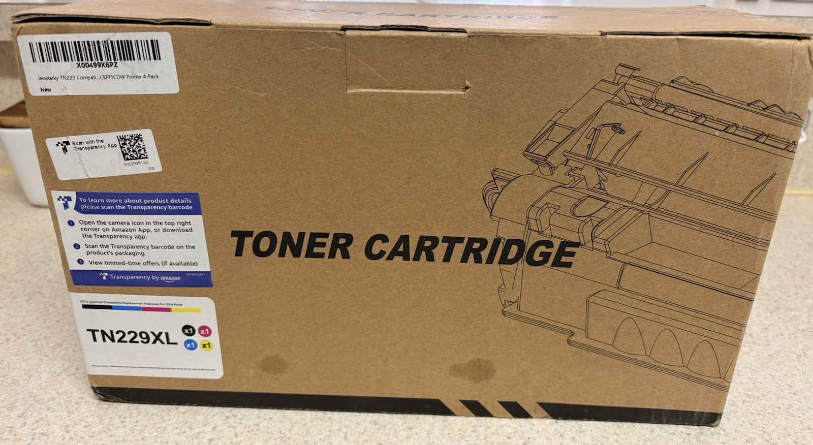 Tormer Cartridge TN229XL Replacement for Brother TN229 TN239XL Toner Cartridge