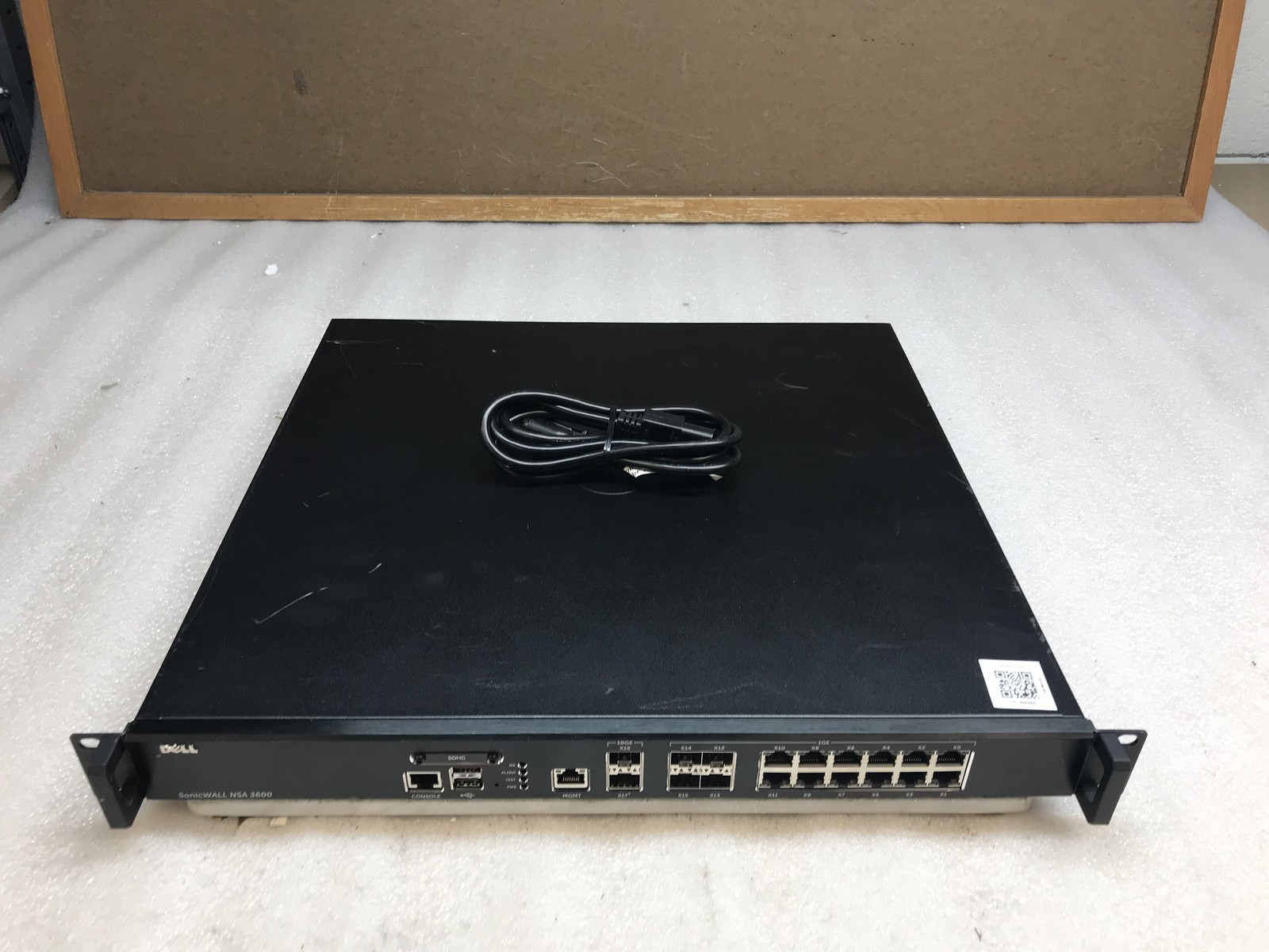 SonicWall NSA 3600 1U Network Security Firewall Appliance 2x 10Gb SFP+