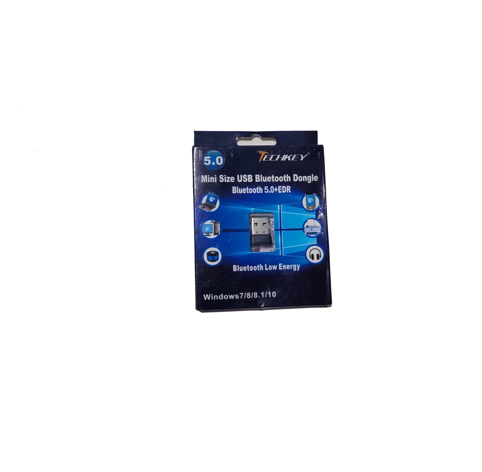 TechKey Mini Size USB Bluetooth 5.0 EDR USB Dongle 2AU6EDNS-T001