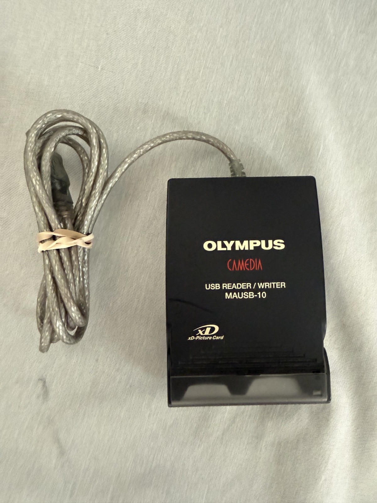 OLYMPUS CAMEDIA USB Reader Writer Model MAUSB-10 Works Used