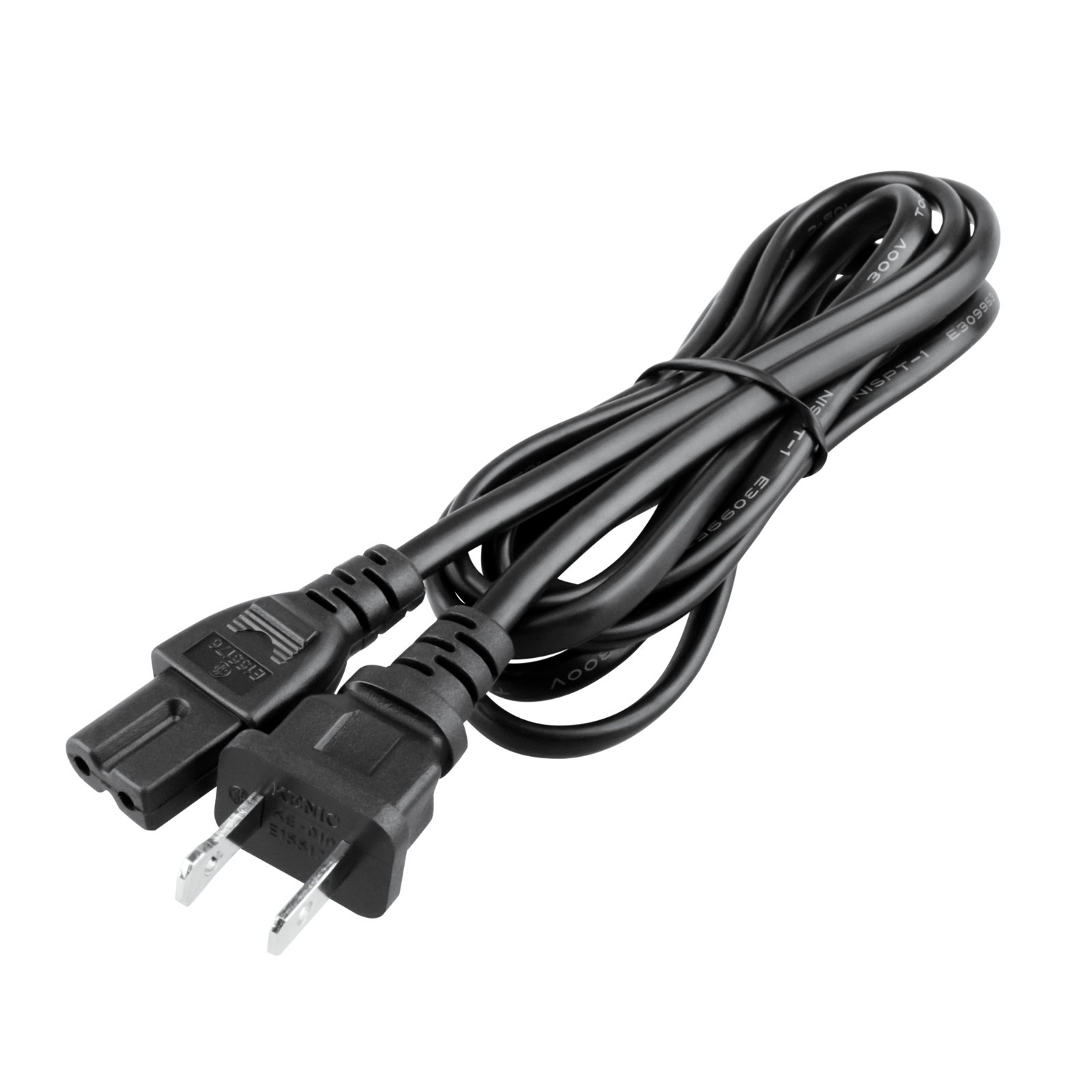 6ft AC Power Cable Cord For Samsung UN37C5000QF UN40C5000QF UN40C6300SF 2-Prong
