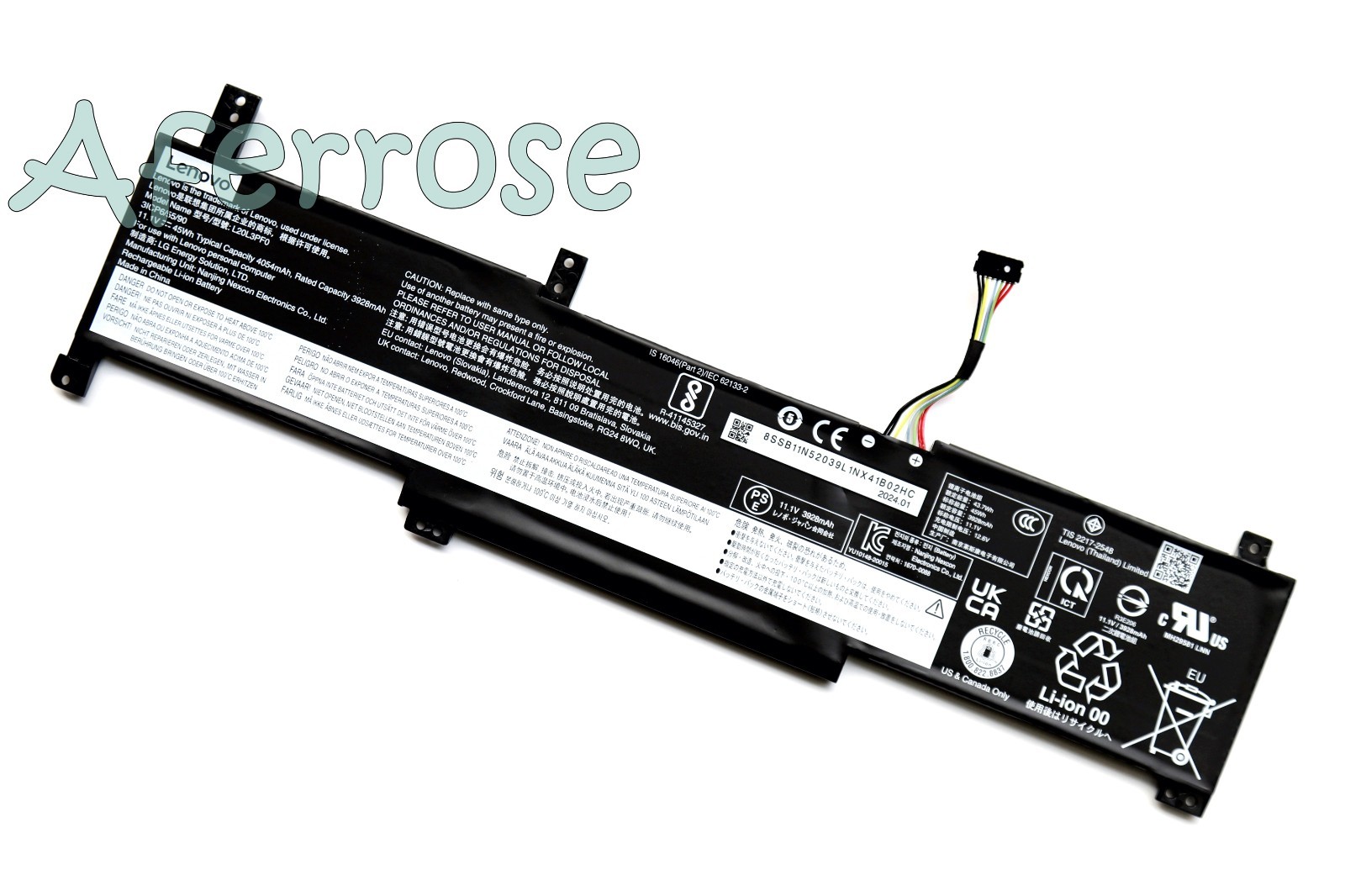 Genuine L20C3PF0 L20L3PF0 L20M3PF0 Battery for Lenovo IdeaPad 3 14ITL6 15ITL6