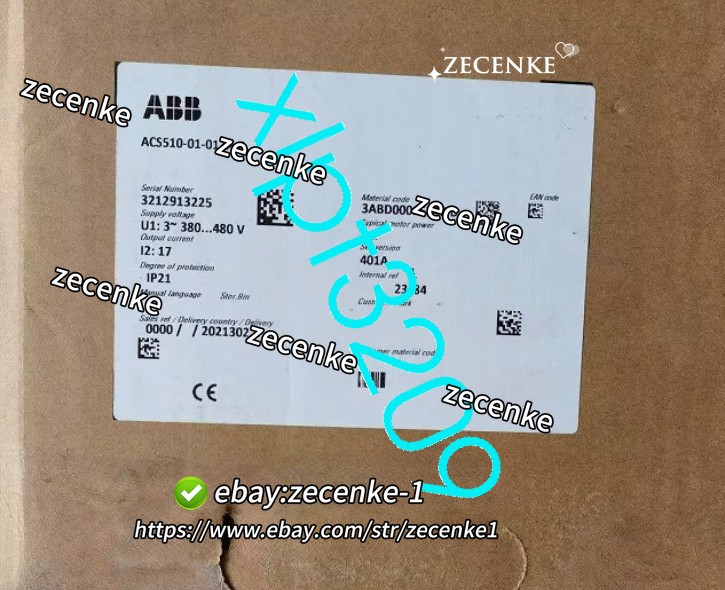 ACS510-01-017A-4 ABB inverter New FedEx or DHL