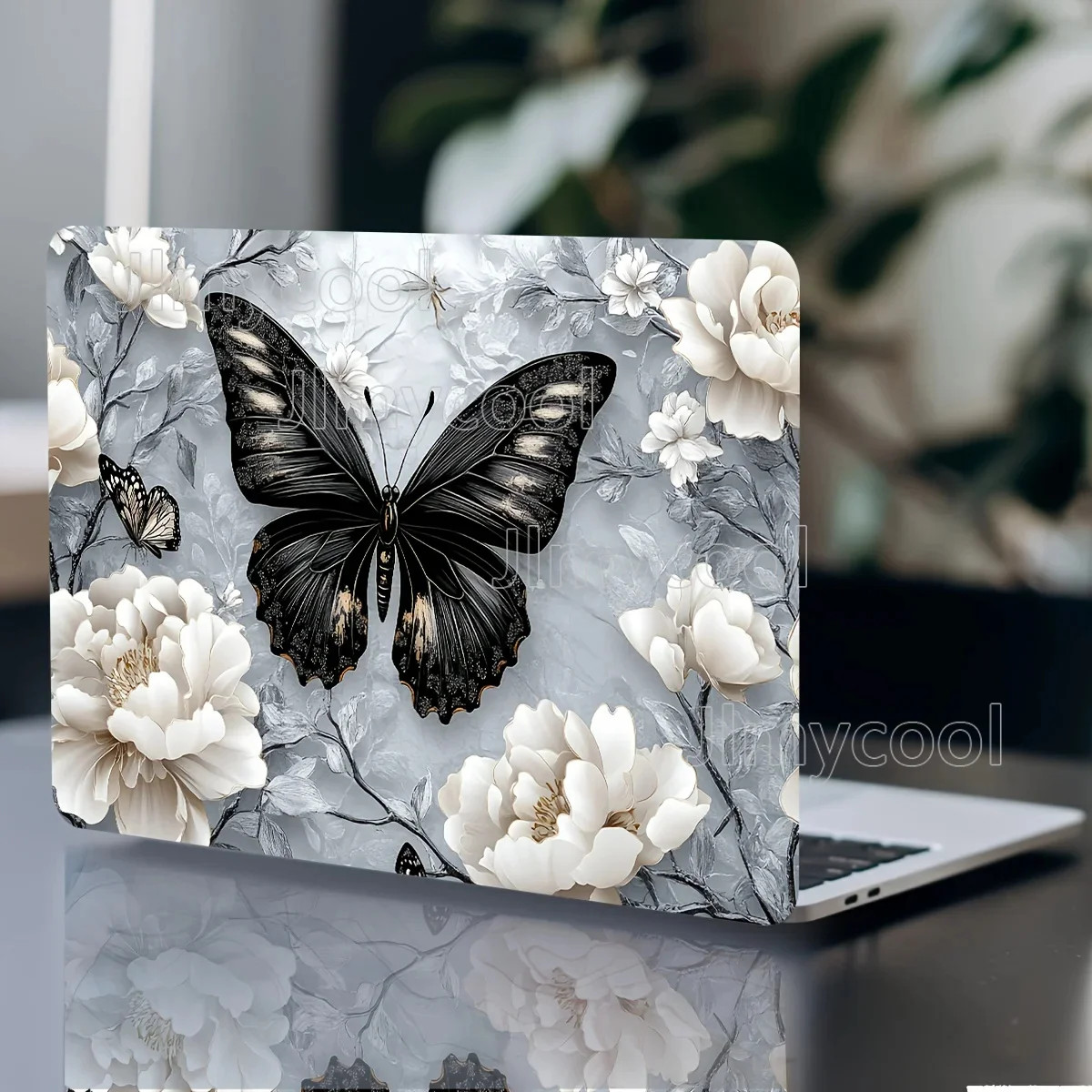 2 Pack Pattern Laptop Art Butterfly Decal Case Universal Netbook Skin Sticker