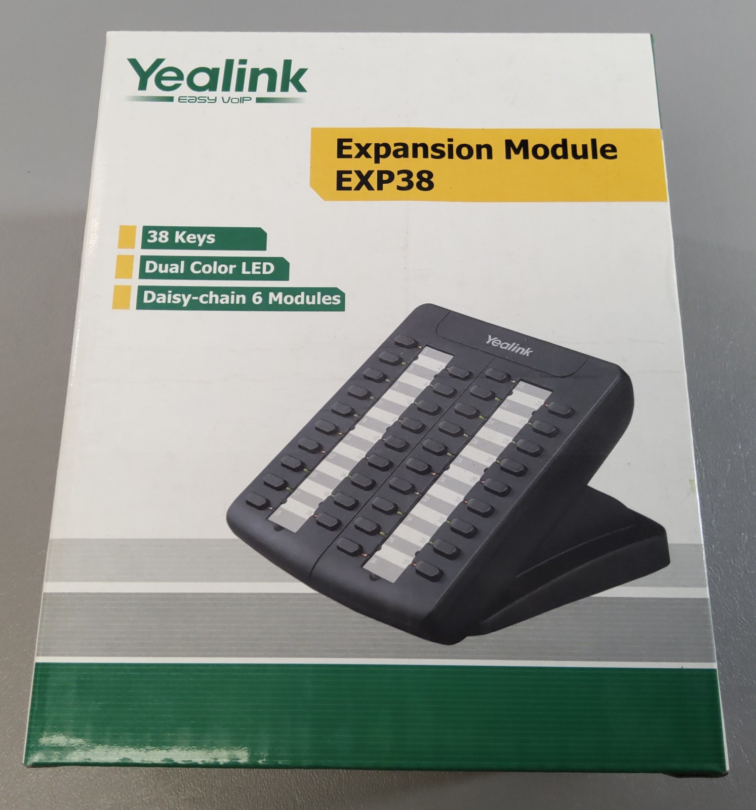 Yealink EXP38 IP Phone Expansion Module  Brand New