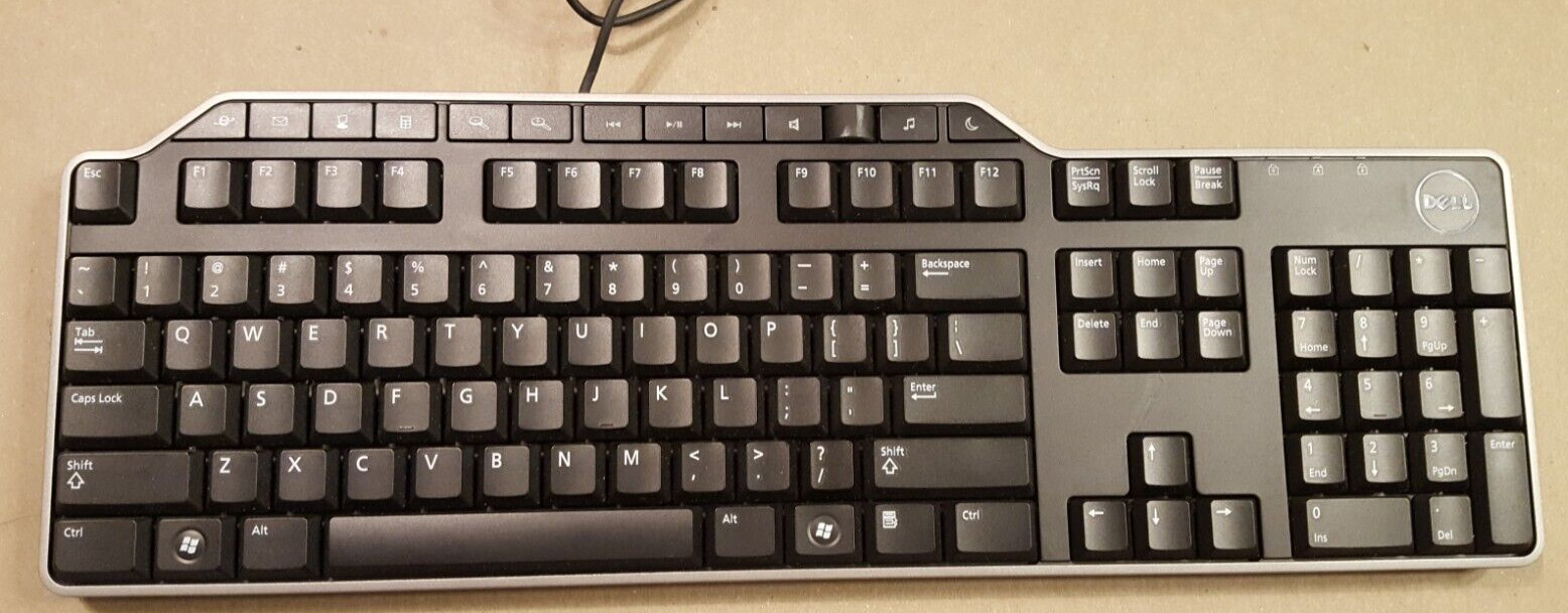 OEM Genuine DELL Multimedia Keyboards KB522 , 34Y62, 07VHY1 - CLEAN, TESTED