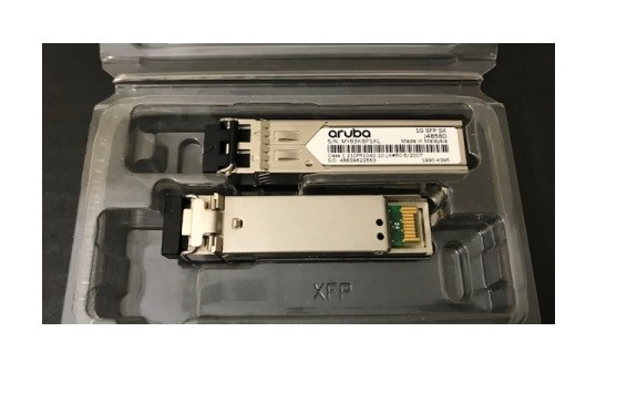 Aruba J4858D 1990-4395 1G SFP transceiver, LC SX 500m OM2 MMF, Aruba switches