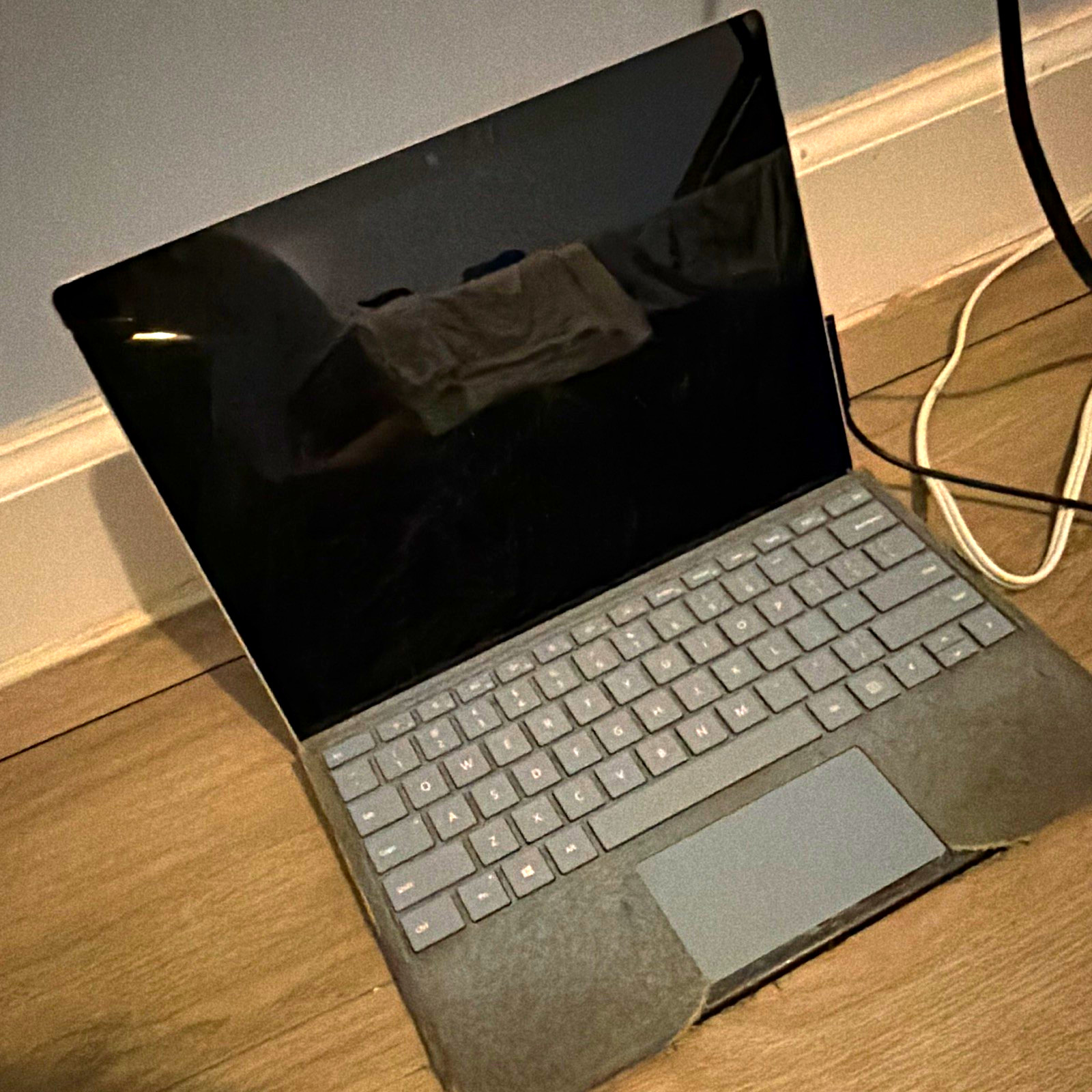 Microsoft Surface Pro 12.3" Tablet/Laptop Convertible Silver w/ Keyboard Cover