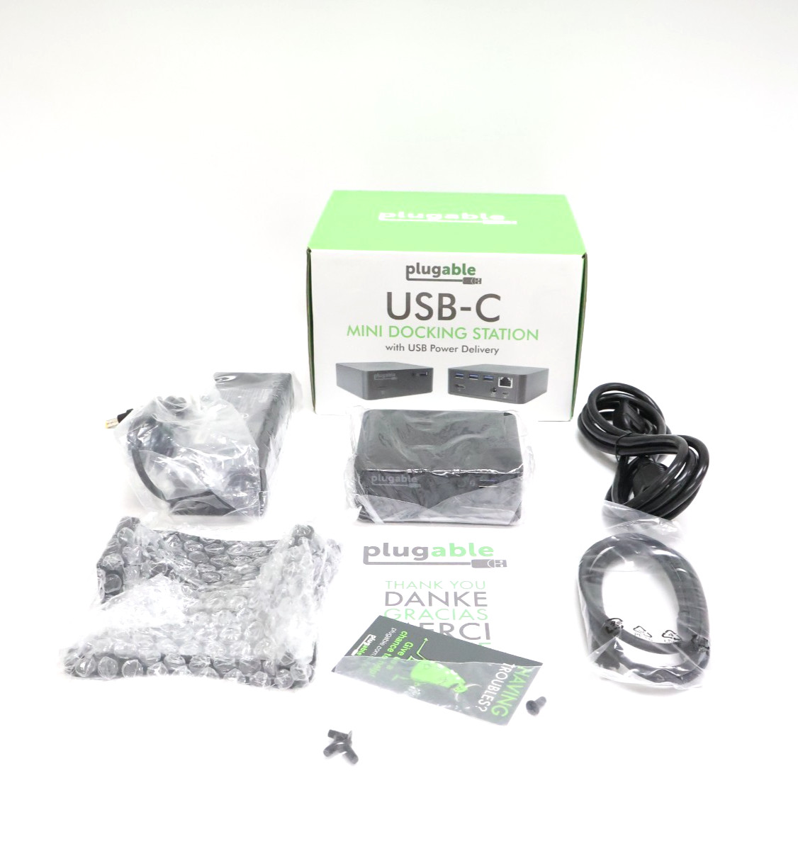 New Plugable UD-CAM USB-C Mini Docking Station w/ 85W Power Delivery