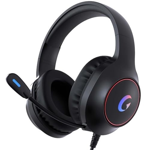 CM7002 Gaming Headphones: Perfect for PS5, Xbox Series & PC with RGB Lighting