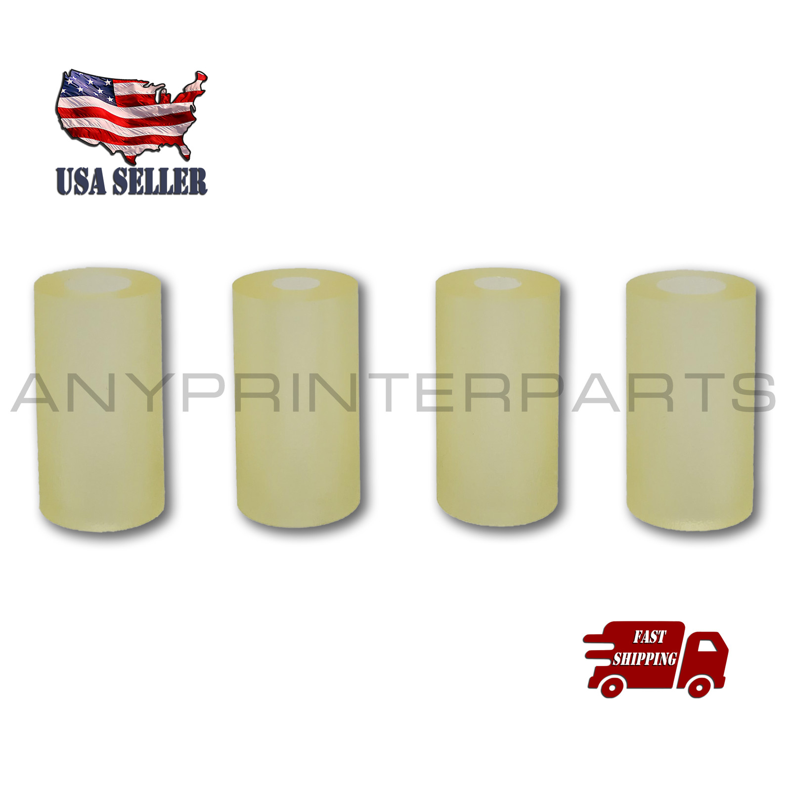 Set 4 pcs PA03540-Y075 -G078 -Y078 PA03630-Y210 Feed Roller Tire Fujitsu FI-6130