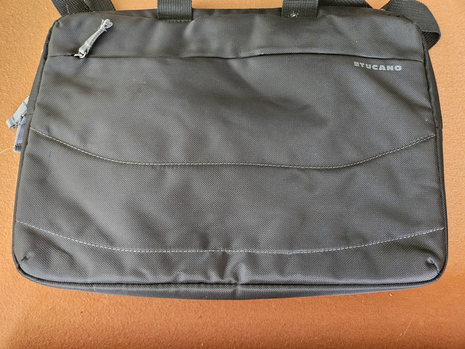 Tucano carry bag business or casual. Laptop,etc. 16"x12". 3 comps. + 4 small com