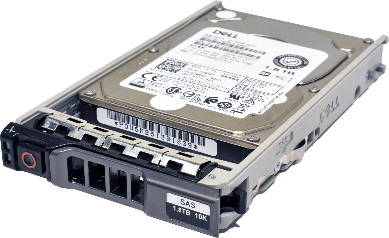 Dell Toshiba 1.8TB 00WRRF AL15SEB18EQY 12G 2.5" 10K SAS HDD