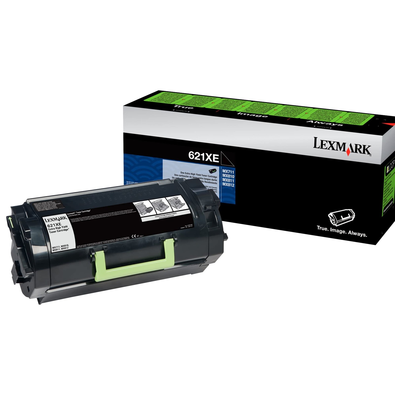 Original Lexmark 62D1X0E Black Toner. New Sealed Box, We Ship Fast