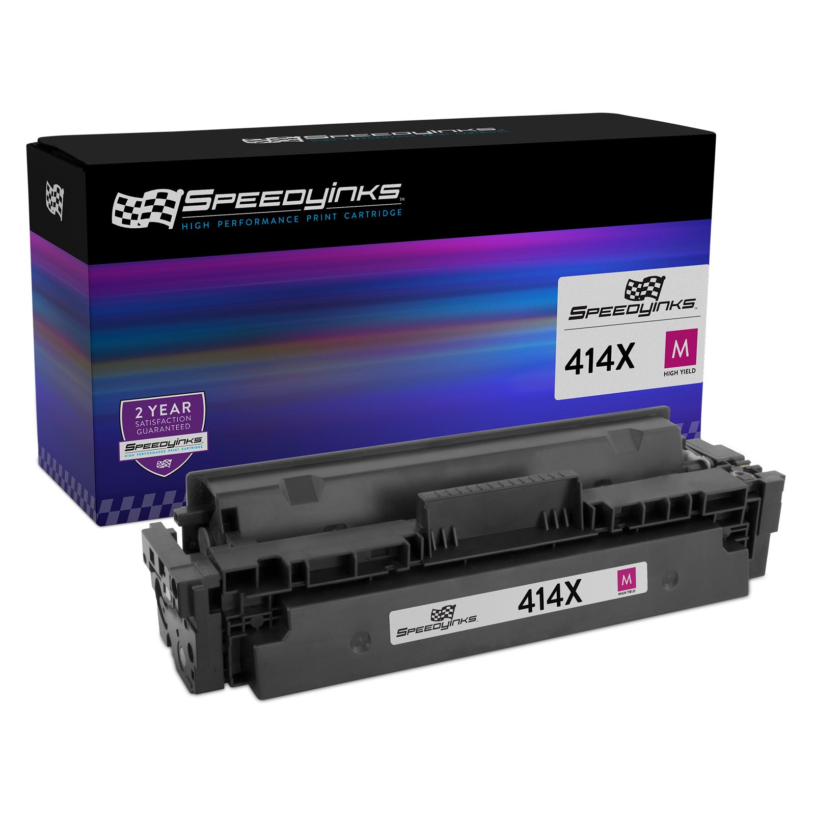 Speedy Replacement for HP 414X W2023X HY Magenta Toner for M454dn Pro MFP M479dw