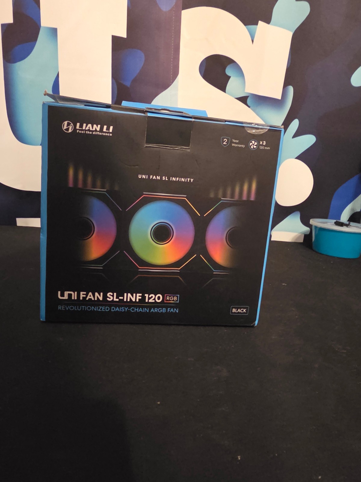 Lian Li UNI Fan SL-Infinity 3 Pack Set - Case Fans - Black
