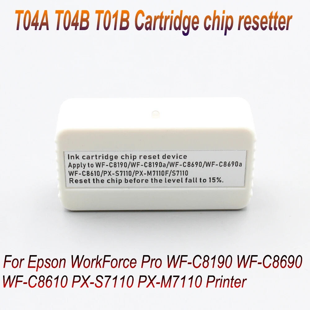 Ink Cartridge Chip Resetter For Pro WF-C8190 8690 8610 PX-S7110 printer