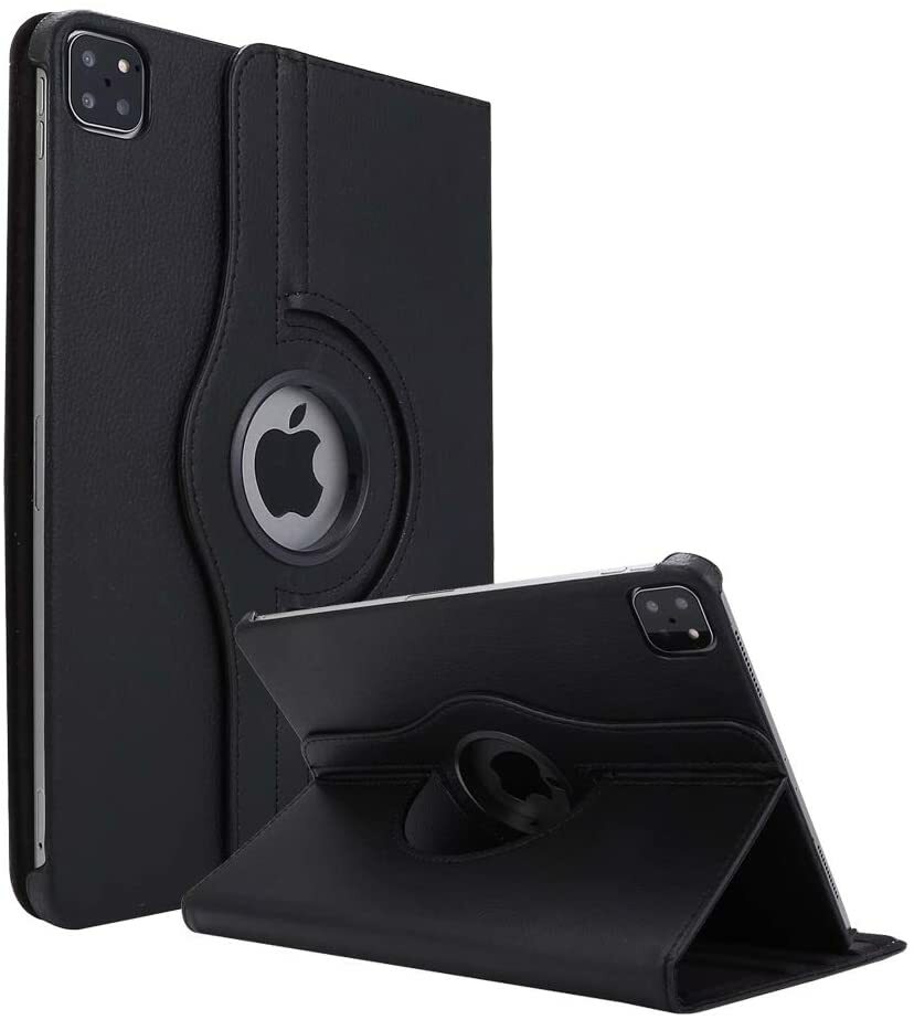 iPad Air 13" (M3 & M2) PU Leather Case Cover with 360 Rotate Stand