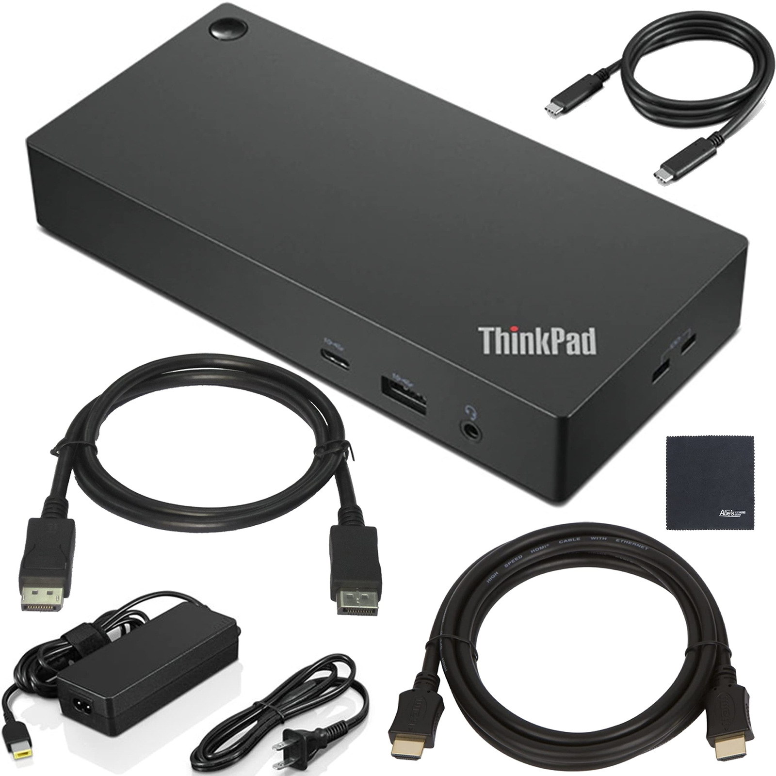 Lenovo ThinkPad USB Type-C Dock Gen 2 with 4K (40AY0090US)