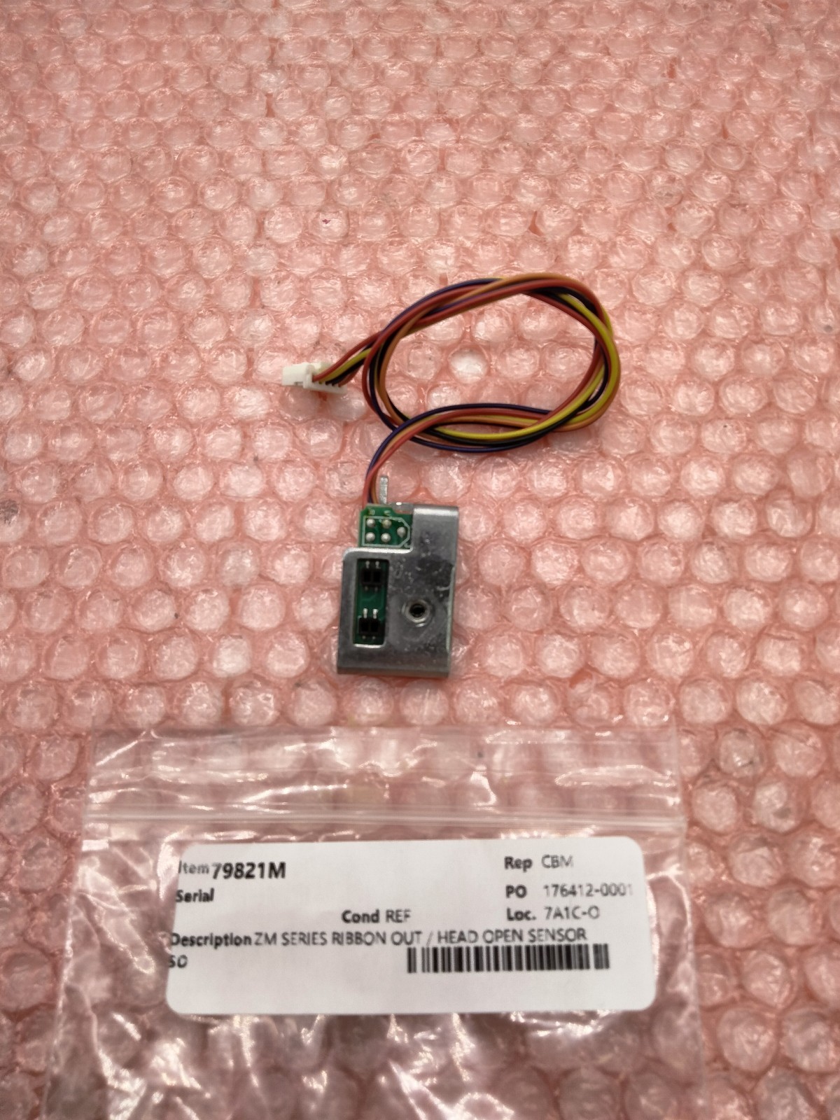 ZEBRA 79821M ZM SERIES RIBBON OUT / HEAD OPEN SENSOR