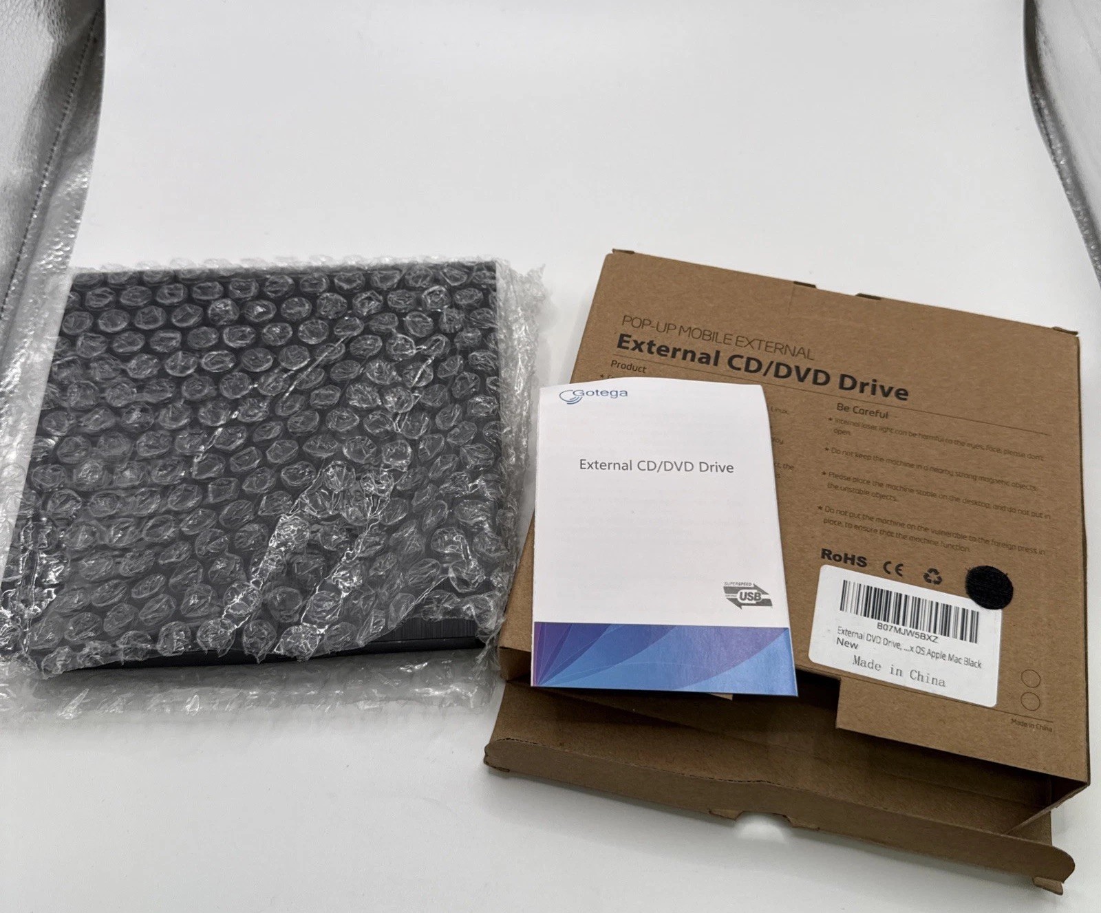 [SEALED] RoHS Mobile External DVD/CD Drive USB3.0 & USB2.0 