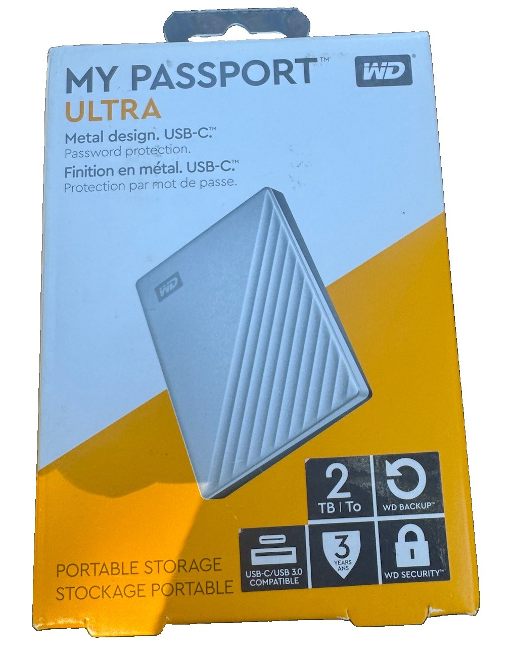 Western Digital 2TB My Passport ULTRA Portable External HDD (WDBC3C0020BSL-WESN)