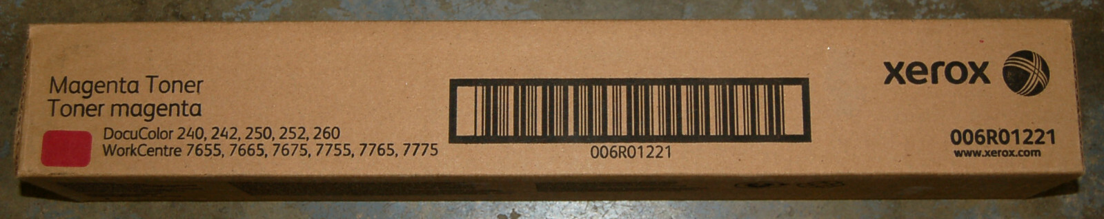 Xerox Magenta Genuine Toner DC242/250/252/240/260,WorkCentre 7655/7665/7675/7755