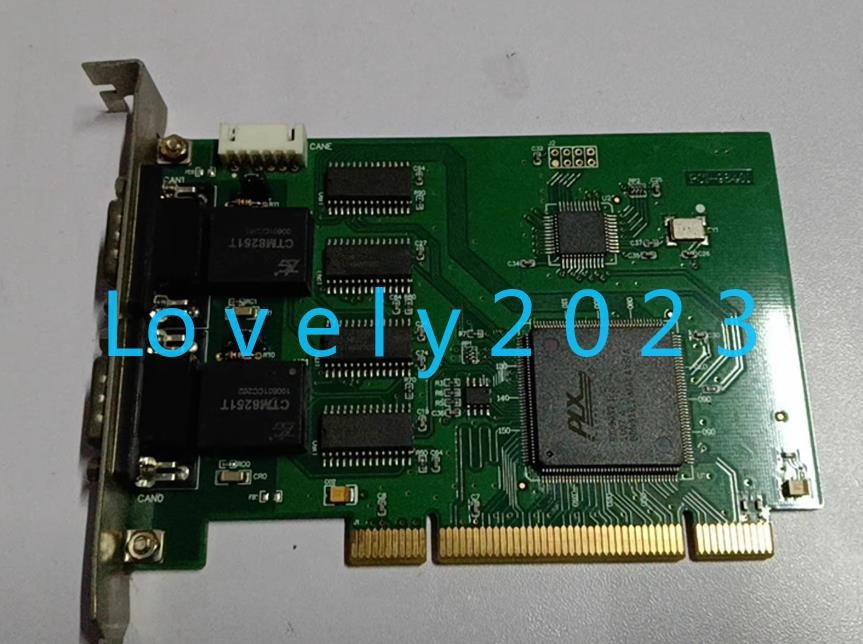 1pc used PCI-9840I V1.06 PCI CAN card