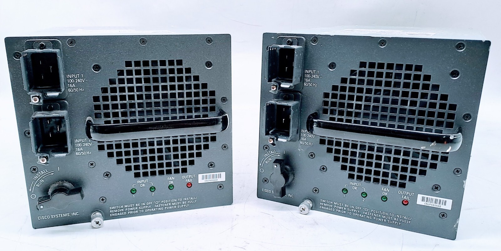 Lot of 2 Astec AA23340 - 341-0092-05 Server DC Power Supply 6000W/No power cord