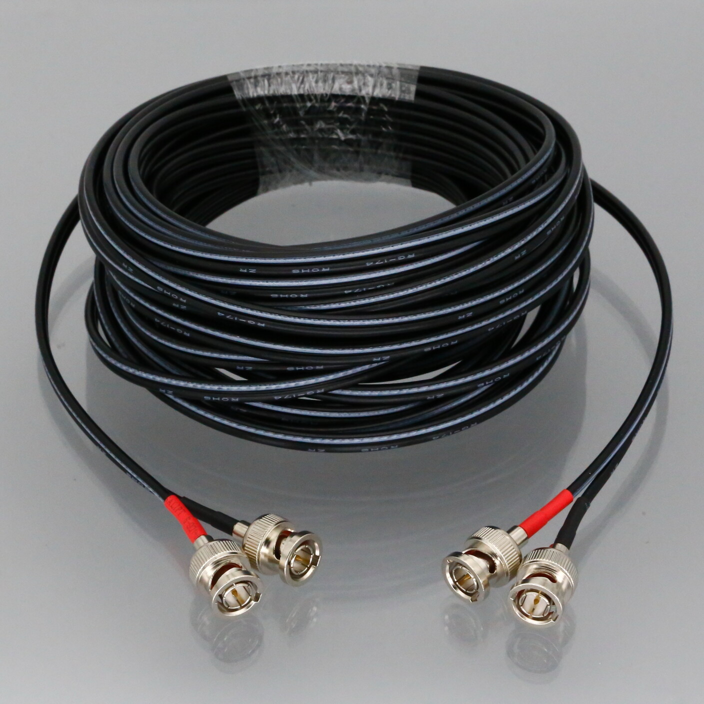 RF Coax Dual Crystal Cable BNC Male to Male 35FT DS3/T3/E3 CISCO Router Antenna
