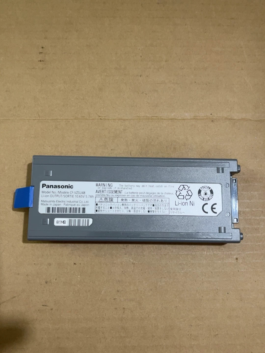 Genuine OEM CF-19 CF-VZSU48 CF-VZSU48U CF-VZSU50 Battery for Panasonic Toughbook