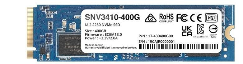 Synology W126478398 SNV3410-400G NV3410 M.2 NVME SSD 400GB 2280 - Solid Sta ~E~
