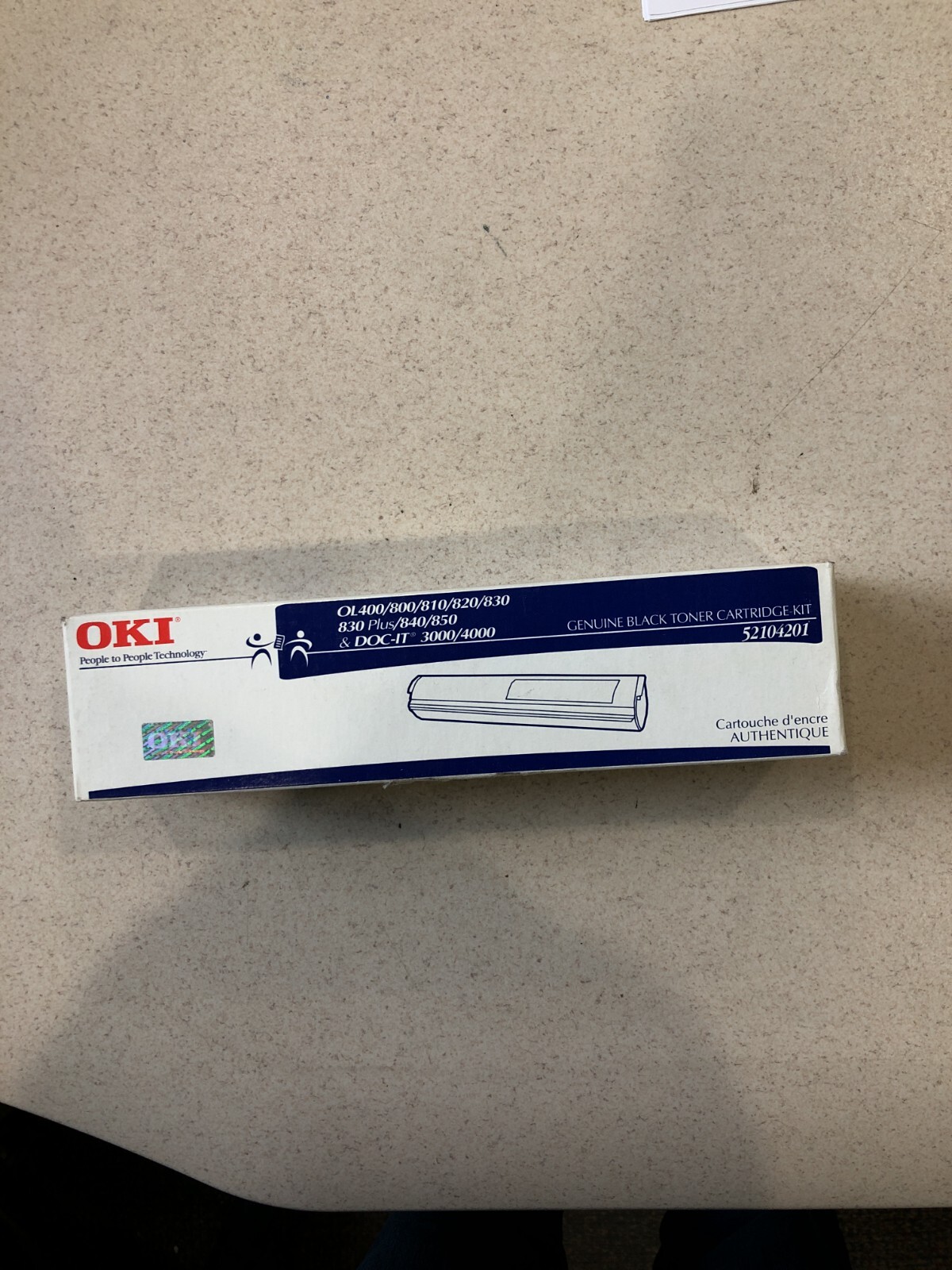 Oki Genuine Black Toner Cartridge Kit 52104201