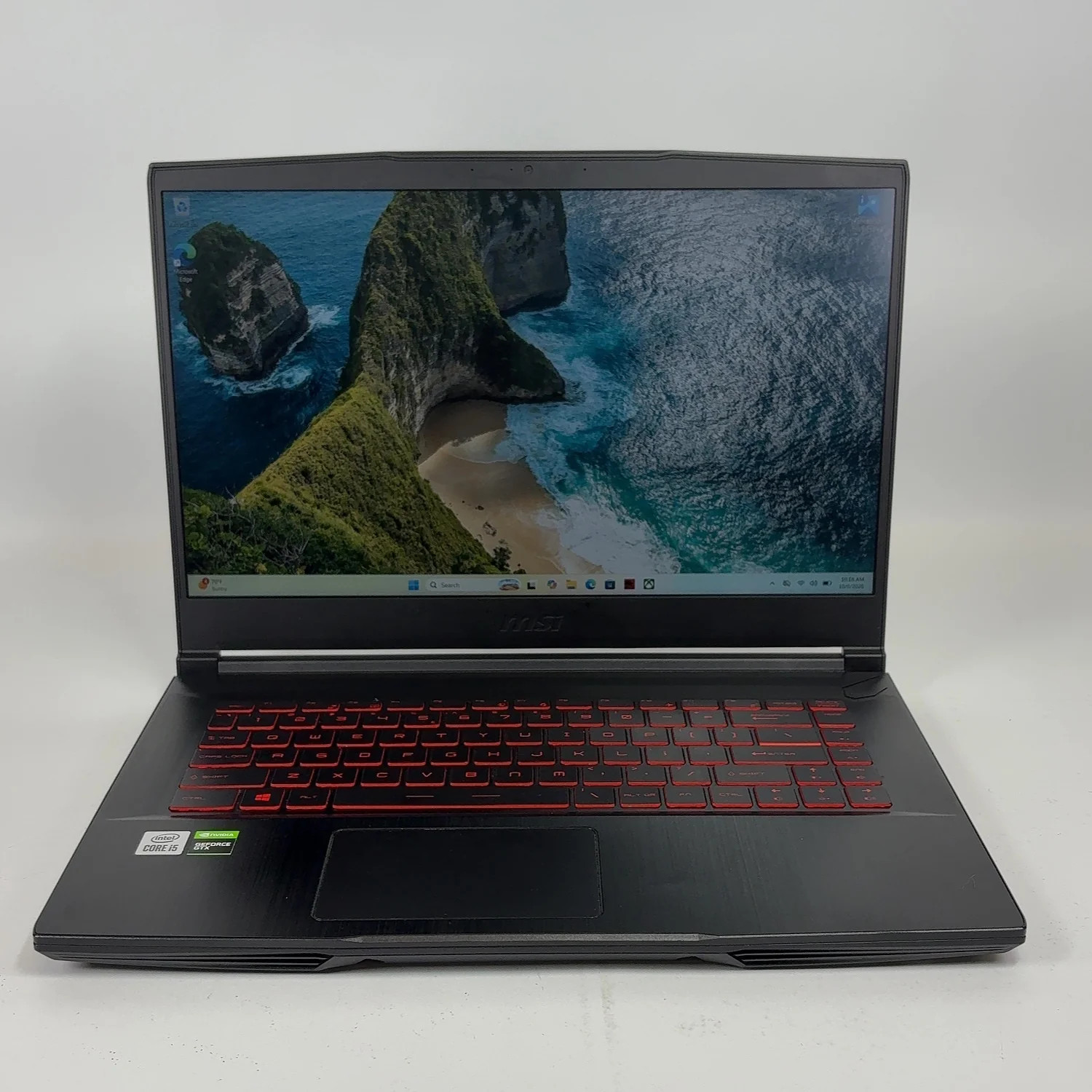 MSI Thin GF63 MS-16R5 15.6" i5-10500H 2.5GHz 8GB RAM 256GB SSD GeForce GTX 1650