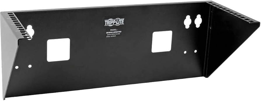 Tripp Lite Wallmount Rack 4U Vertical Rack Bracket 175lb Capacity SRWALLBRKT4U